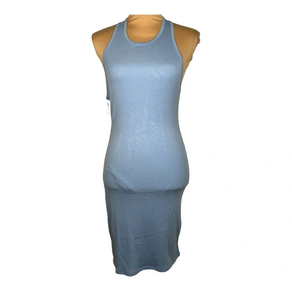 Aritzia The Group By Babaton Ribbed Bodycon Dress Medium New with tags